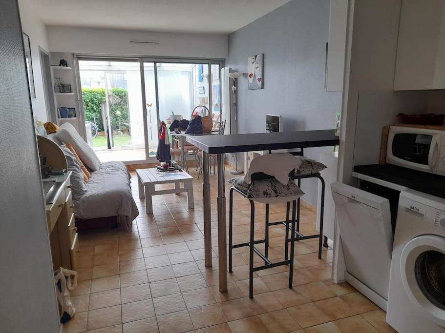 F1 Veranda Jardinet En Residence Front De Mer Bernières-sur-Mer Exterior foto